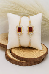 Adjustable Adult Bangle-85 (Maroon)